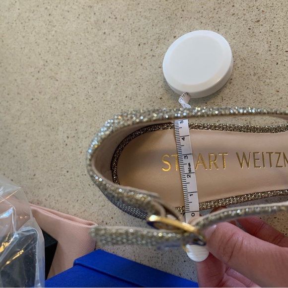 Stuart Weitzman Nearly Nude Strap Sandal - Picture 8 of 8